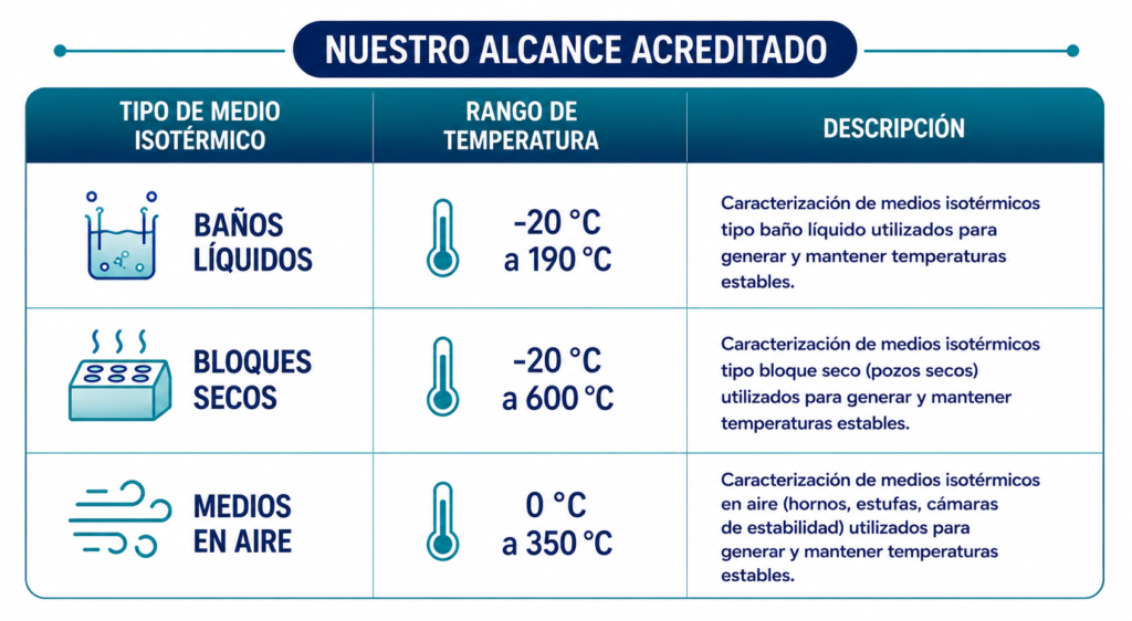 Alcance acreditado caracterizacion de medios